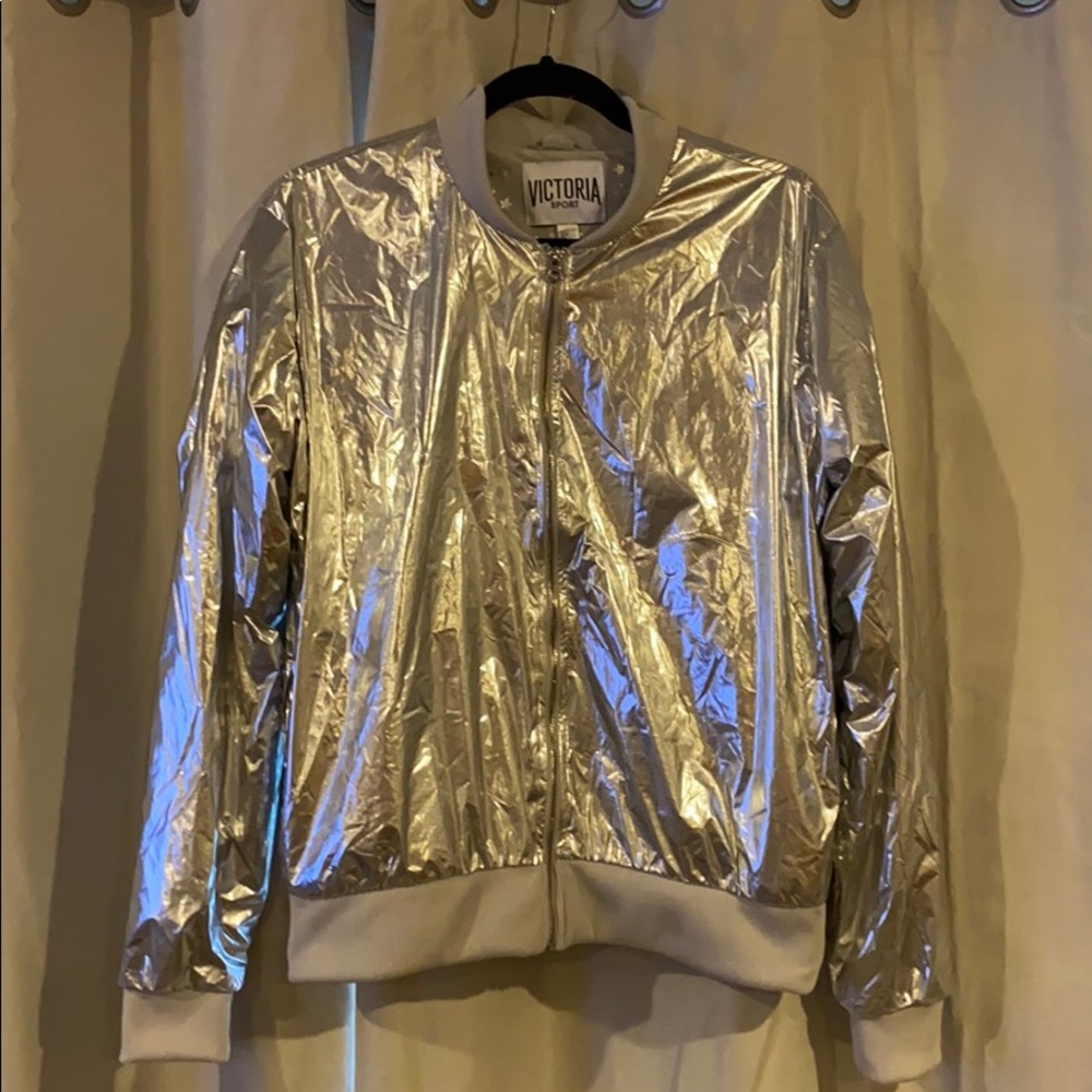 Victoria’s Secret SPORT Foil Jacket.